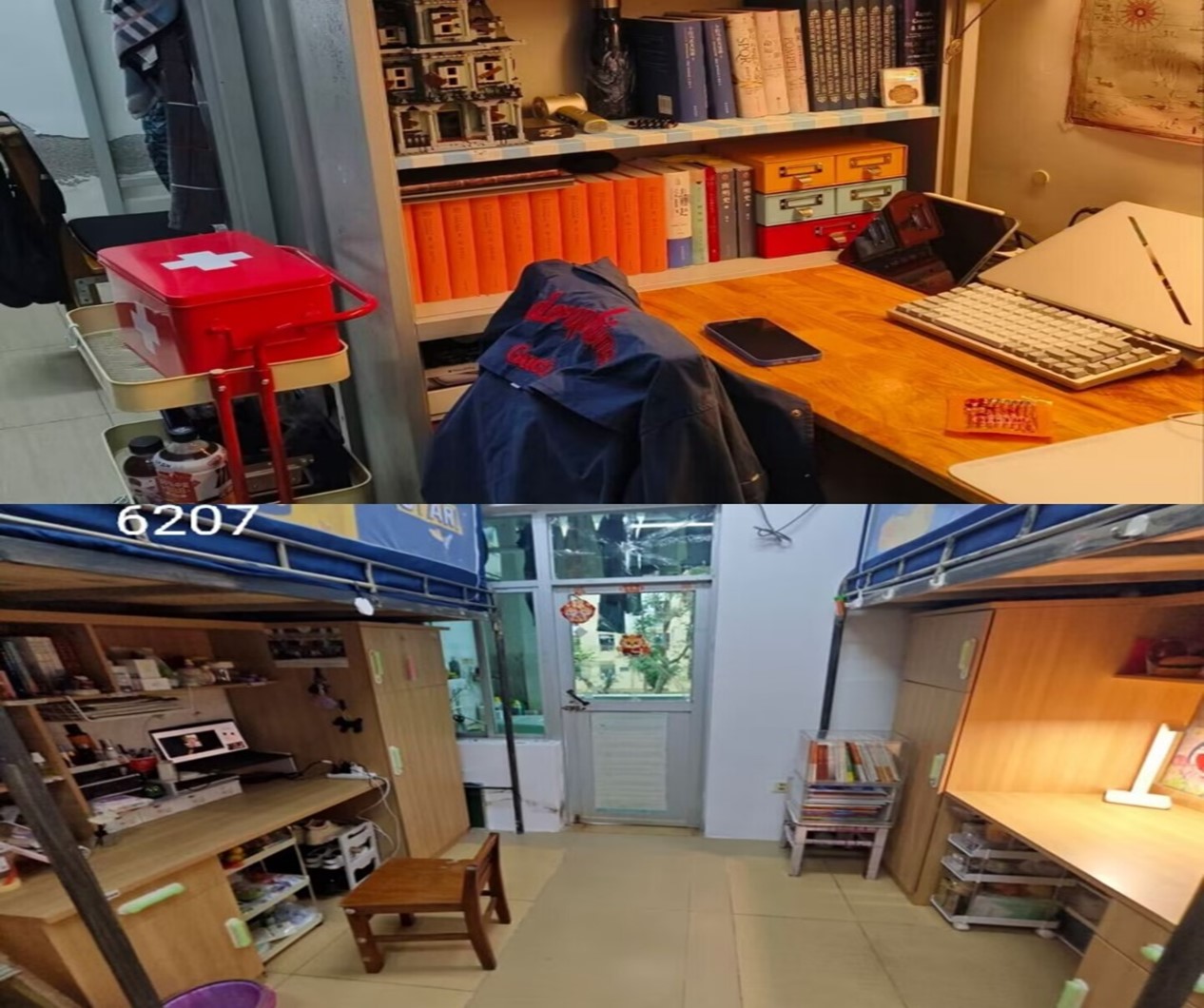 历史文化学院学生自我管理委员会组织开展 2024-2025（1）学期第一次文明宿舍检查工作