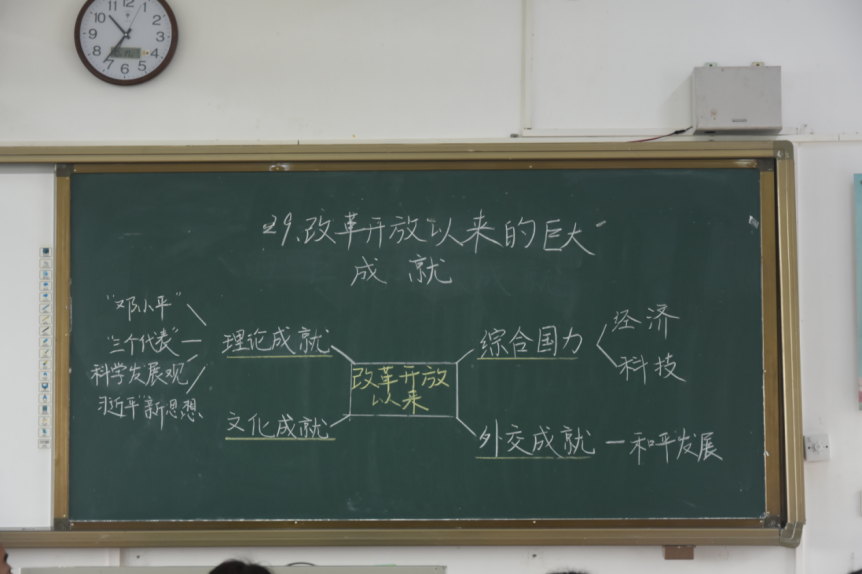 记我院学子张筱浚荣获校第十届大学生教师技能大赛之板书技能比赛文科组第二名