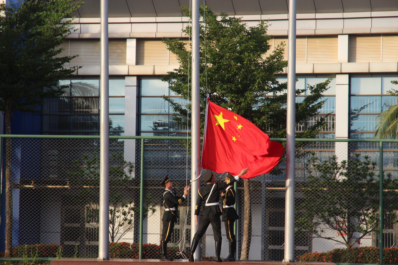 历史文化学院升旗仪式